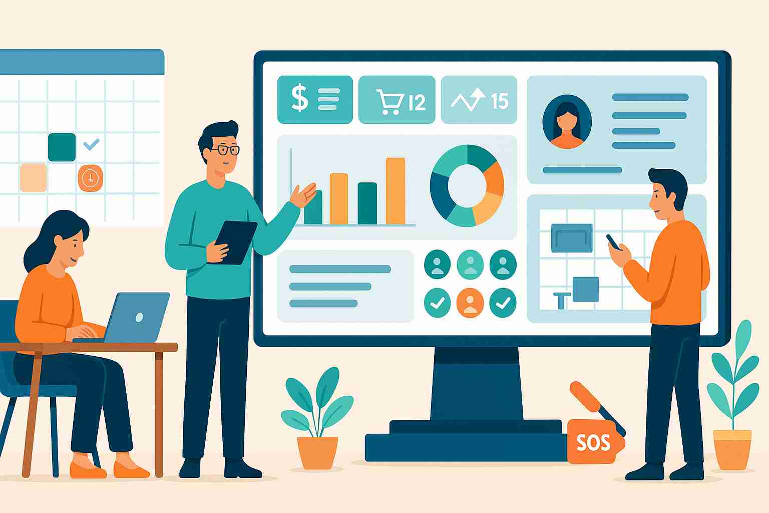 Base2Sale CRM system Jumbotron Image