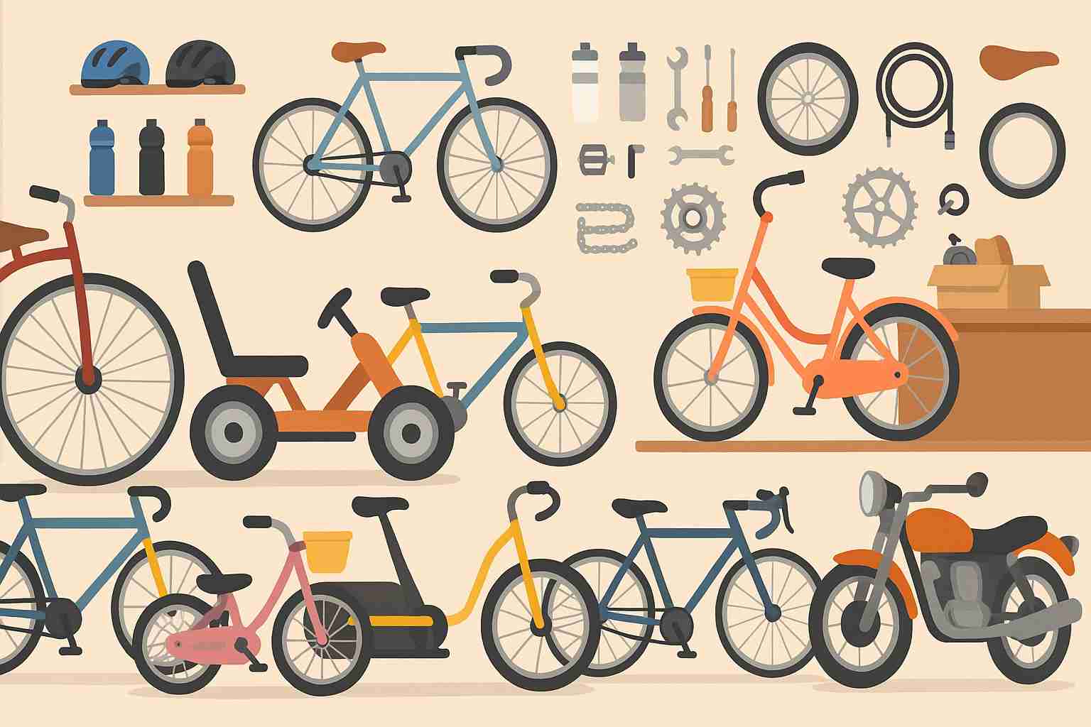 Happy with my bike Jumbotron Image